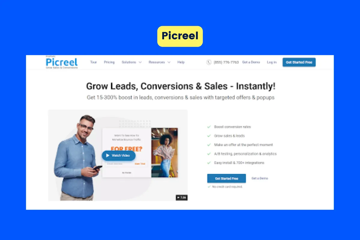 Best Lead Generation Tools: Picreel