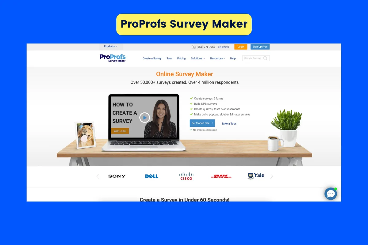 Best lead generation tool - ProProfs Survey Maker