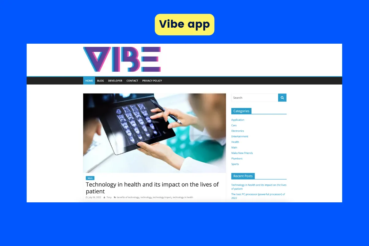 Best lead generation tool - Vibe app