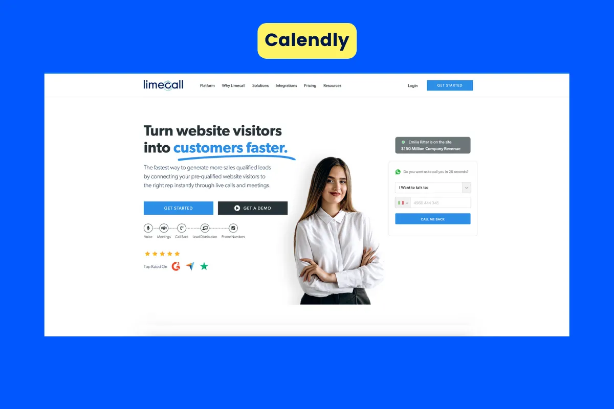 Best lead generation tool - Calendly