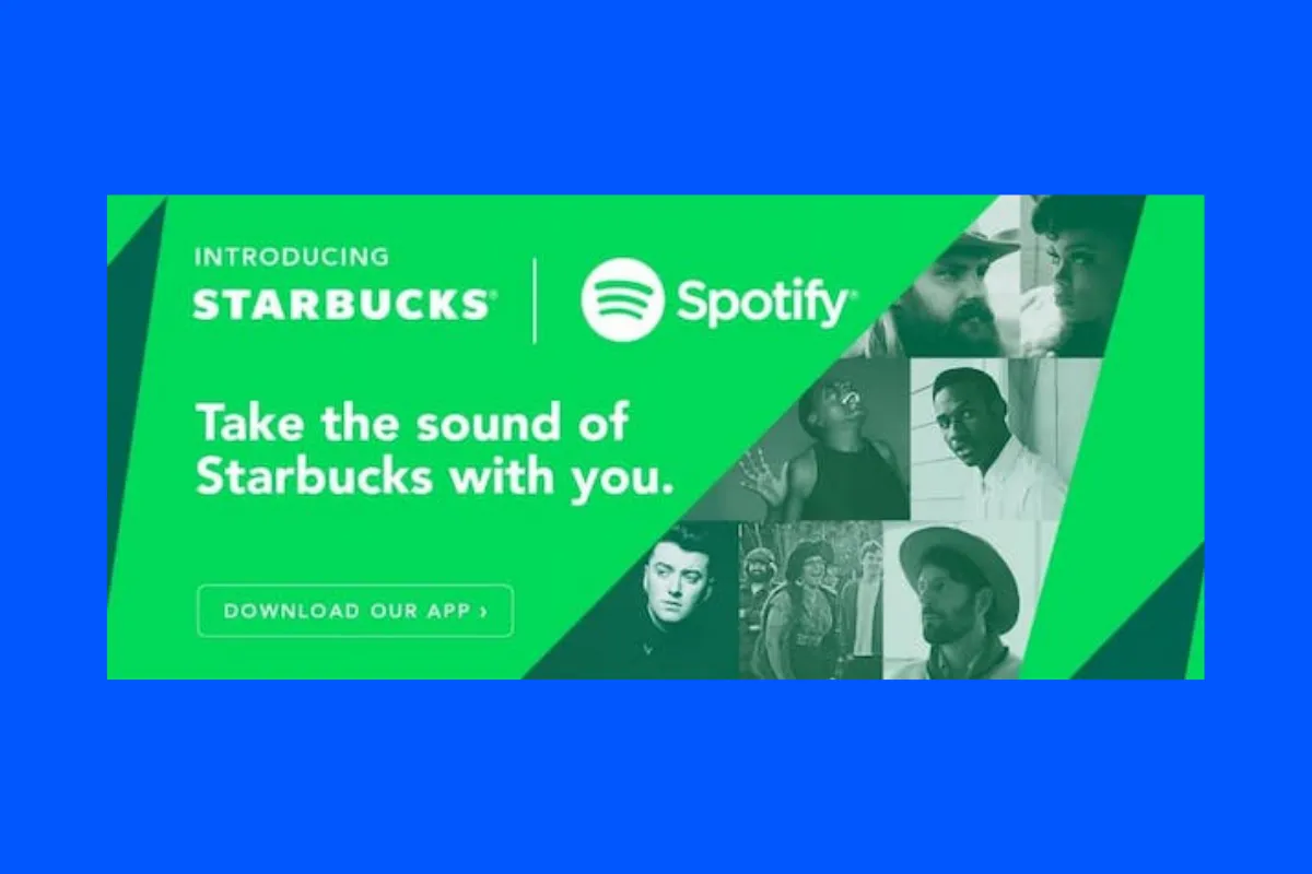 Spotify & Starbucks collaboration